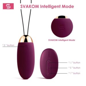 SVAKOM  Elva 無線遙控震動器-紫色
